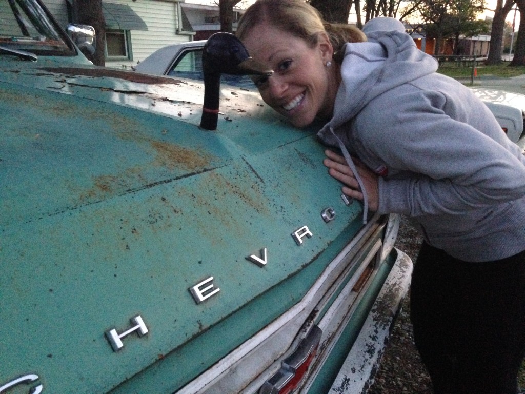 Mary with Chevy Duck