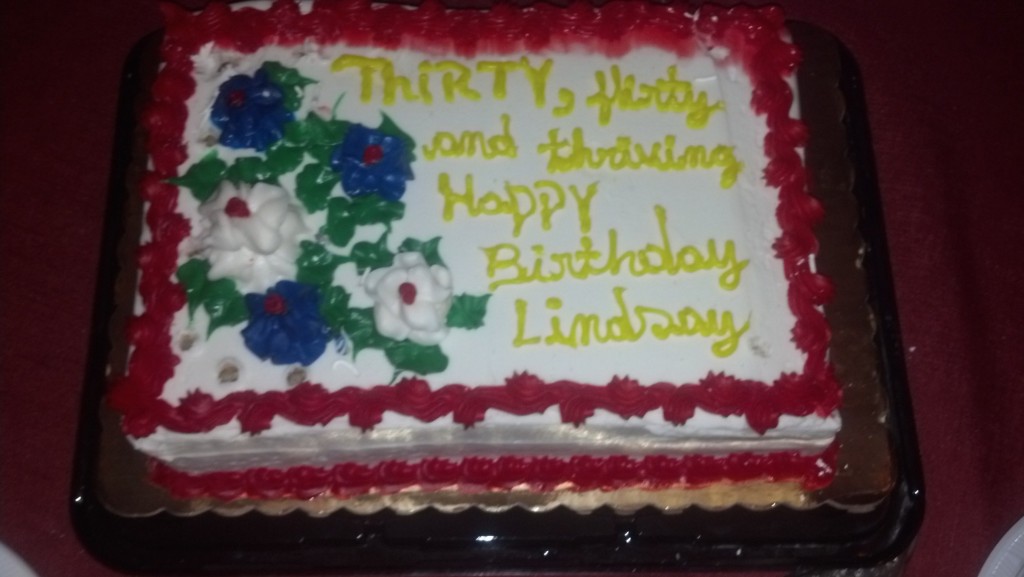 2014 Birthday Cake